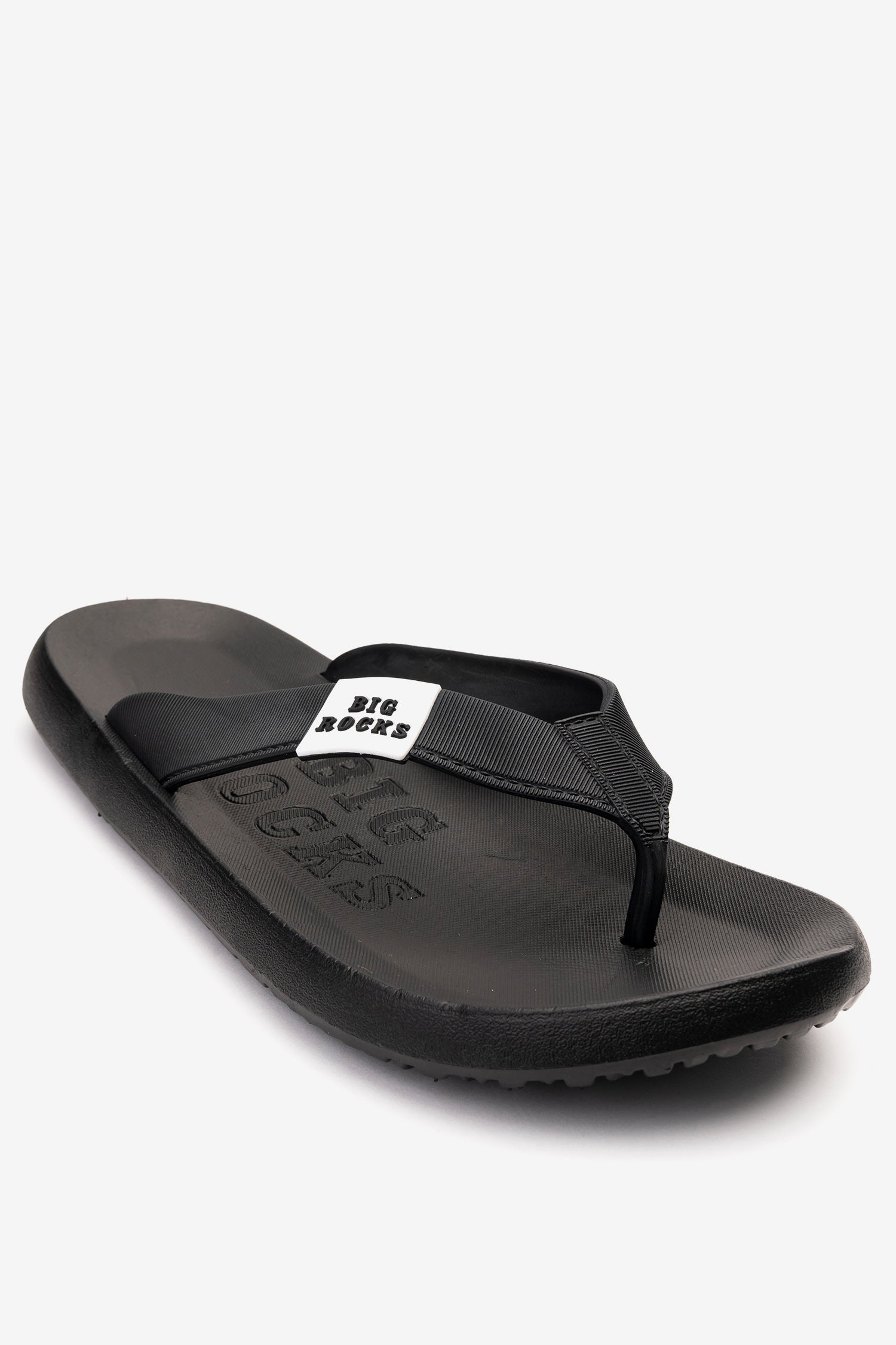 Sandalia Hombre Negro Rocks Chancleta Chancleta